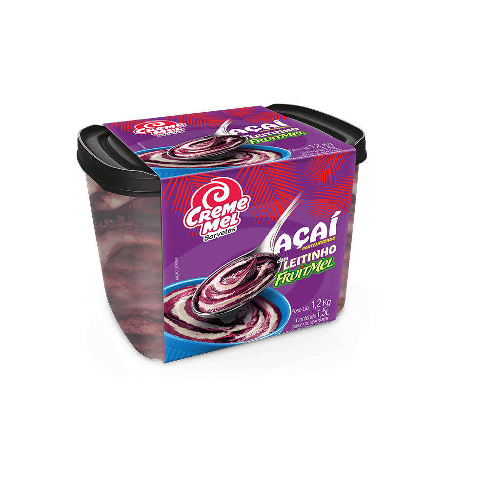 FRUITMEL AÇAÍ COM LEITINHO