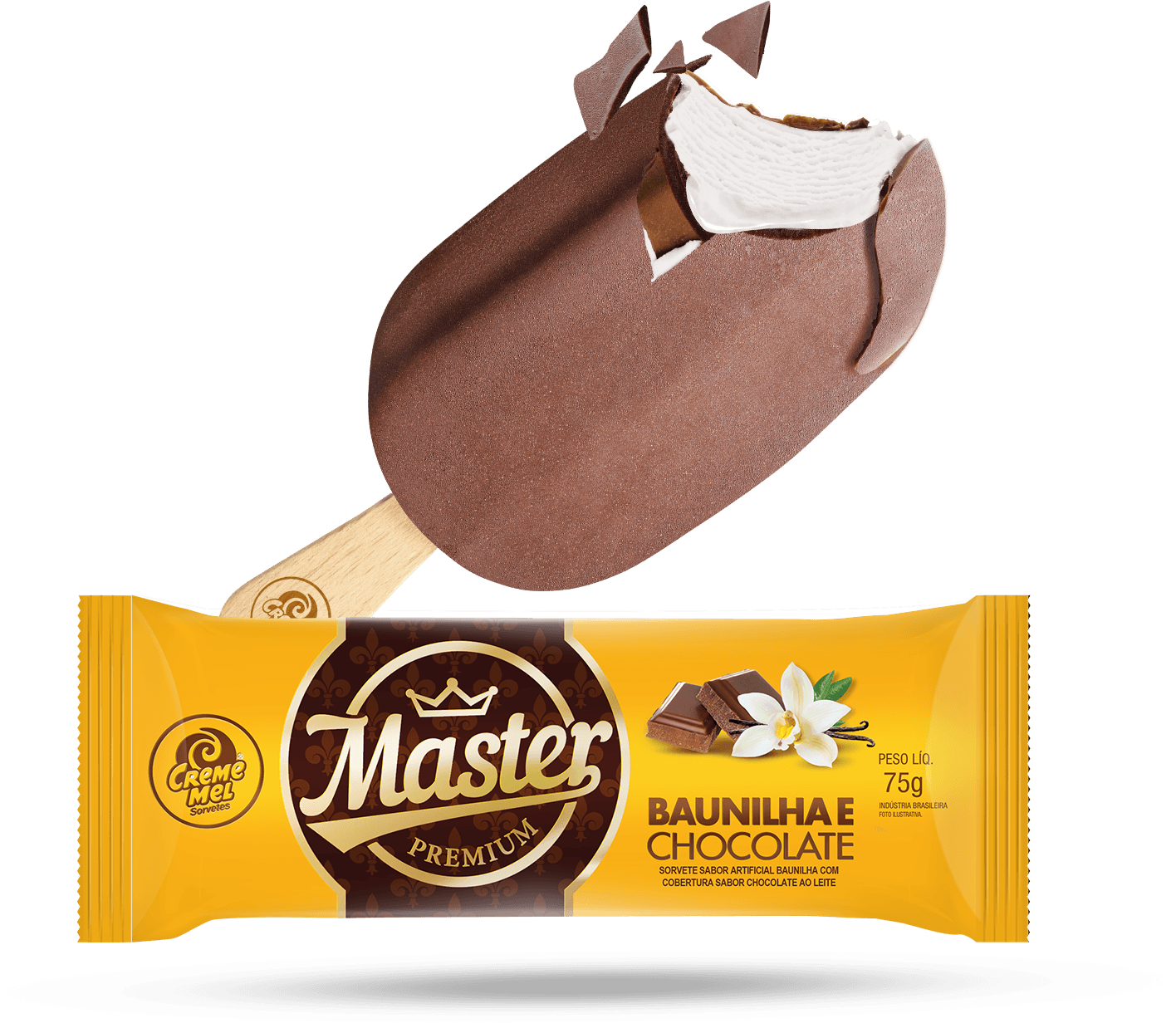 MASTER - BAUNILHA E CHOCOLATE
