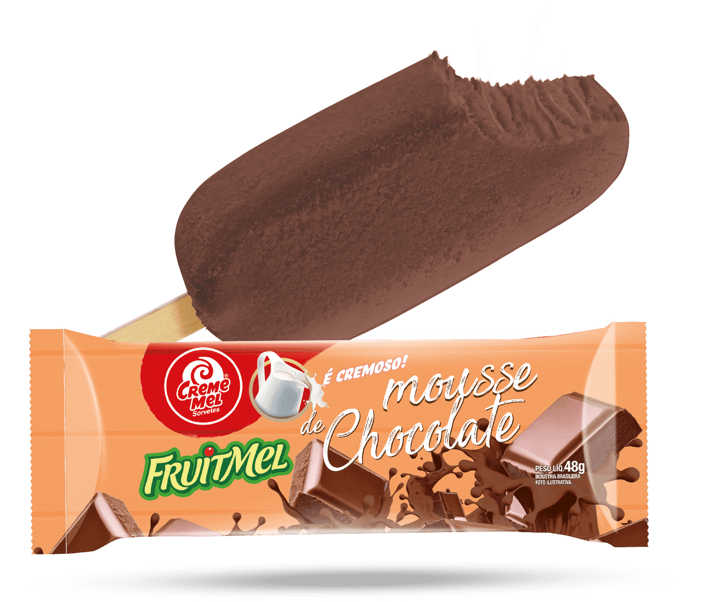 FRUITMEL MOUSSE DE CHOCOLATE